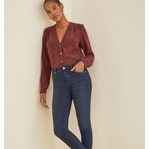 NWT Amour Vert 100% silk blouse (S)